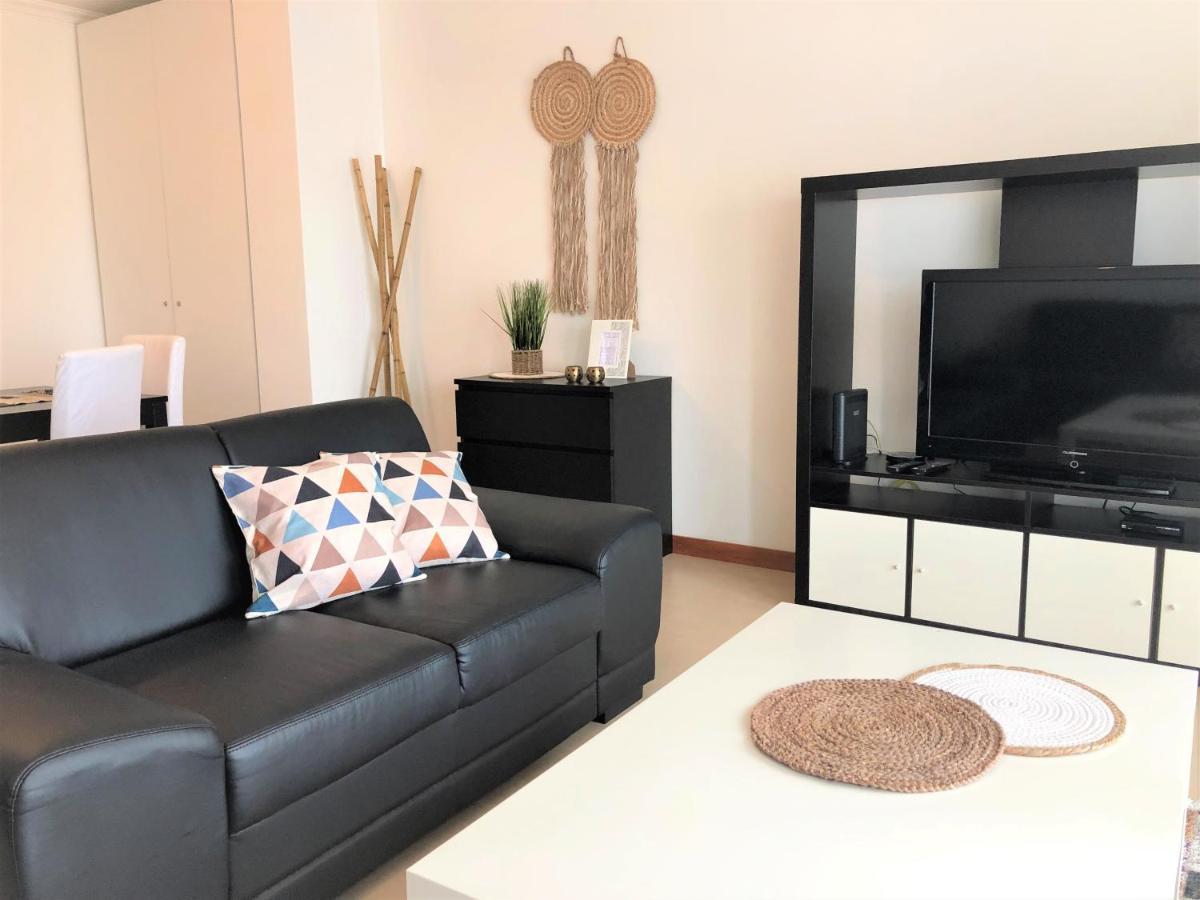 Apartamento Mar Com Parking Nazare Bagian luar foto